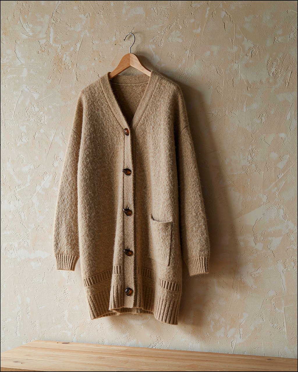 アトリエ・ニットカーディガン｜中国・仏山のアパレル工場によるKNITのOEM製造品