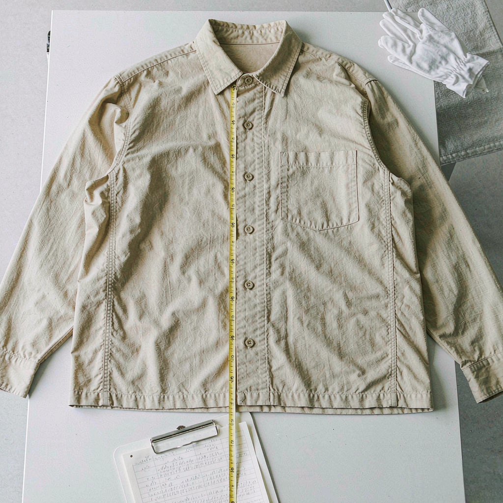 検品｜中国・仏山のアパレル工場メドウファッションの現場